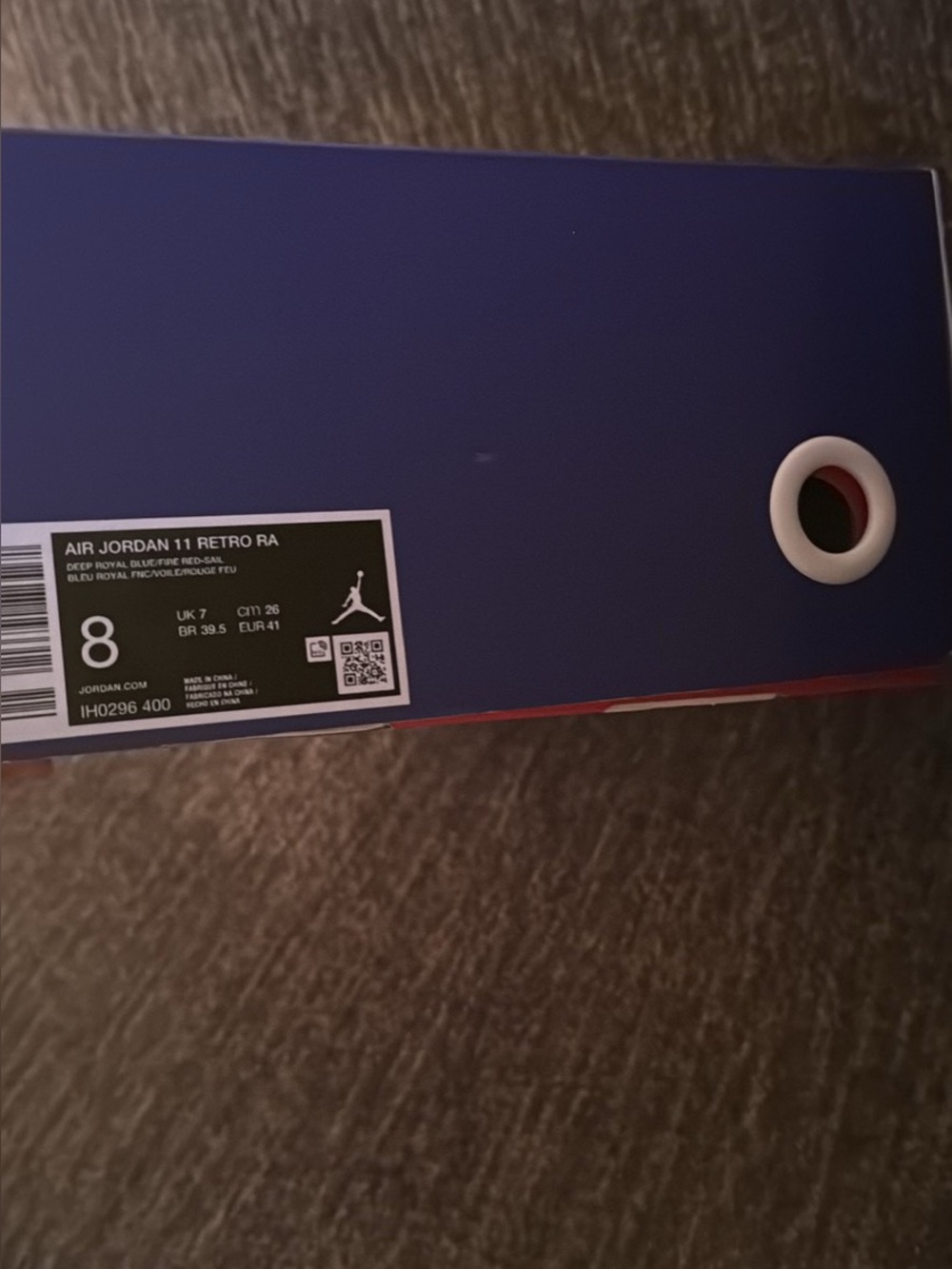 Men’s Jordan 11 Retro RA, Sneakers. Royal blue & White. Size 8. - Picture 4 of 5